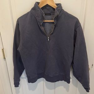 Brandi Melville quarter zip sweatshirt